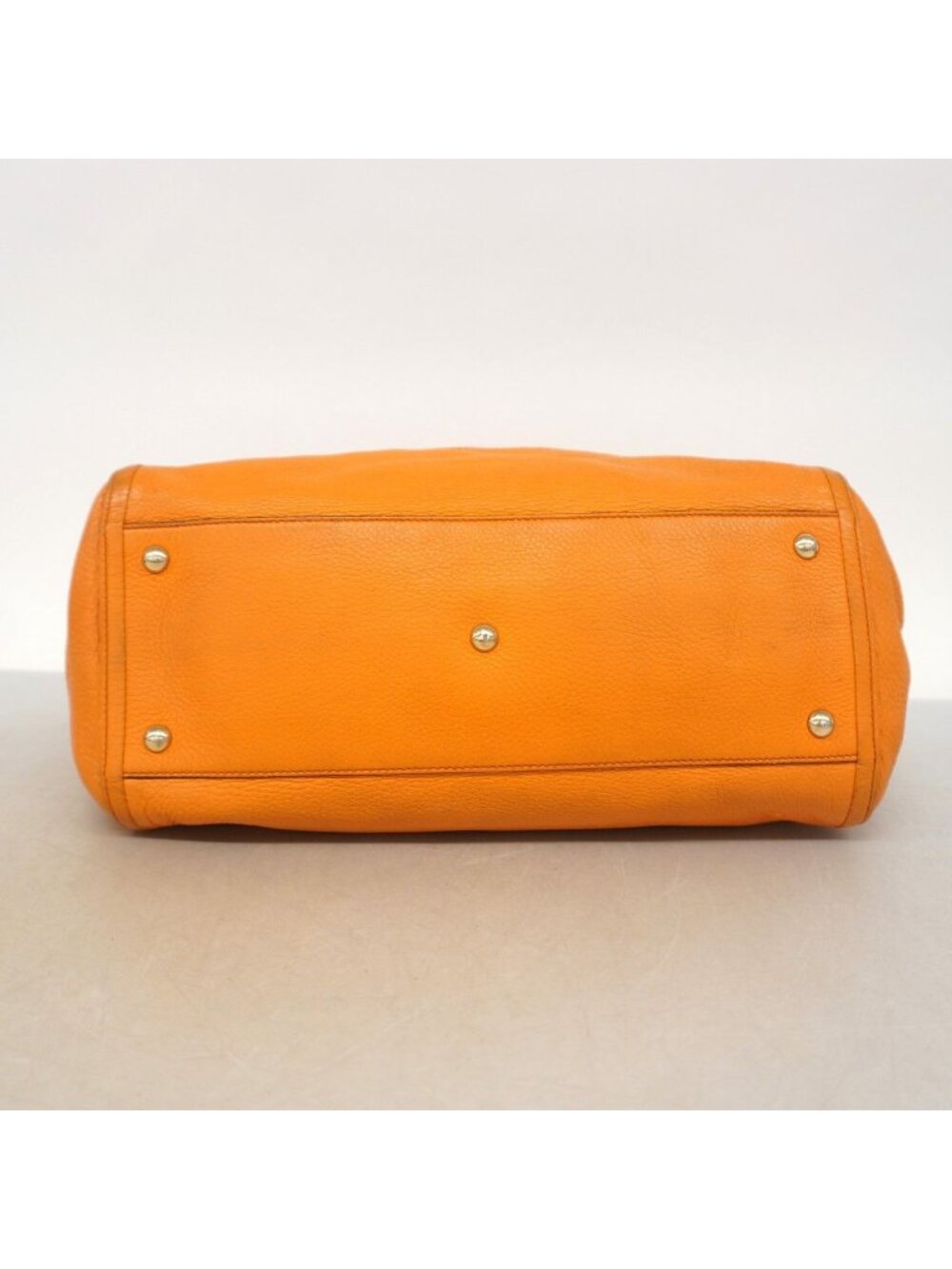 ★SOLD★ Gucci Tote Soho Leather Orange Gold - Picture 3 of 10